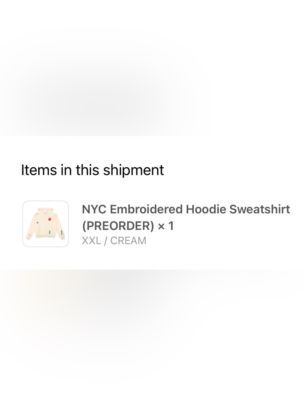 Parke NYC limited edition embroidered hoodie - Picture 4 of 5